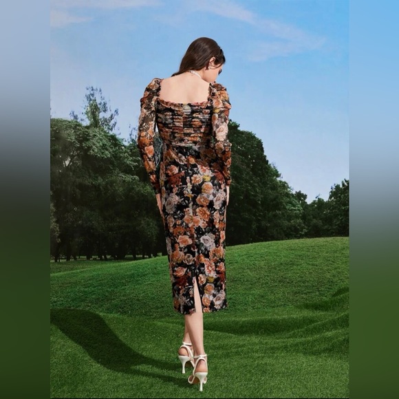 SHEIN floral dress size L - Picture 2 of 11